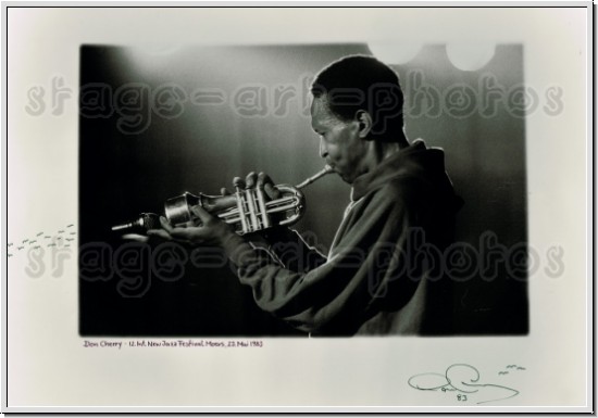 Don Cherry (mit Pocket Trumpet) im Duo mit Ed Blackwell