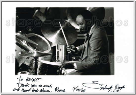 Freddy Waits - dm (Chico Freeman Quartet)