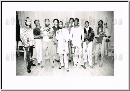 LESTER BOWIE's BRASS FANTASY  Gruppenfoto