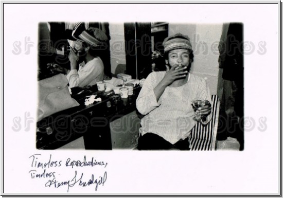 Henry Threadgill (AIR), Backstage