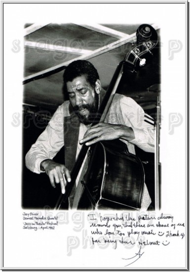 Jay Oliver (Jemeel Moondoc Quartet)