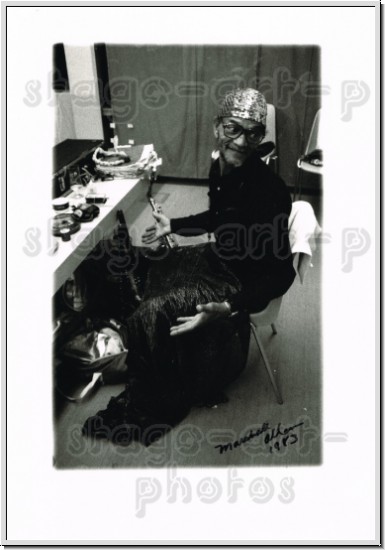 Marshall Allen, Backstage (Sun Ra Arkestra)