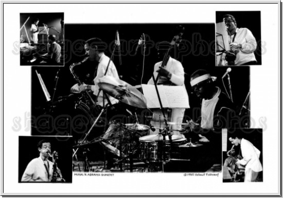 Muhal Richard Abrams Quartet (Collage) - unsigniert !