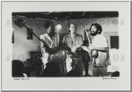 CODONA: Don Cherry - kora, Collin Walcott - kakilambe, Nana Vasconcelos - berimbao