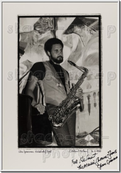 Glenn Spearman -ts (im Duo mit Raphe Malik - tp)