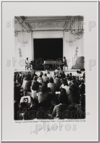 Karl Berger - p (im Duo mit George Schutz - p)