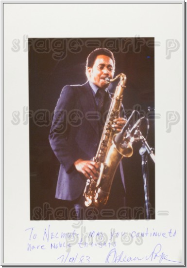 Odeon Pope - ts (Max Roach Quartet)